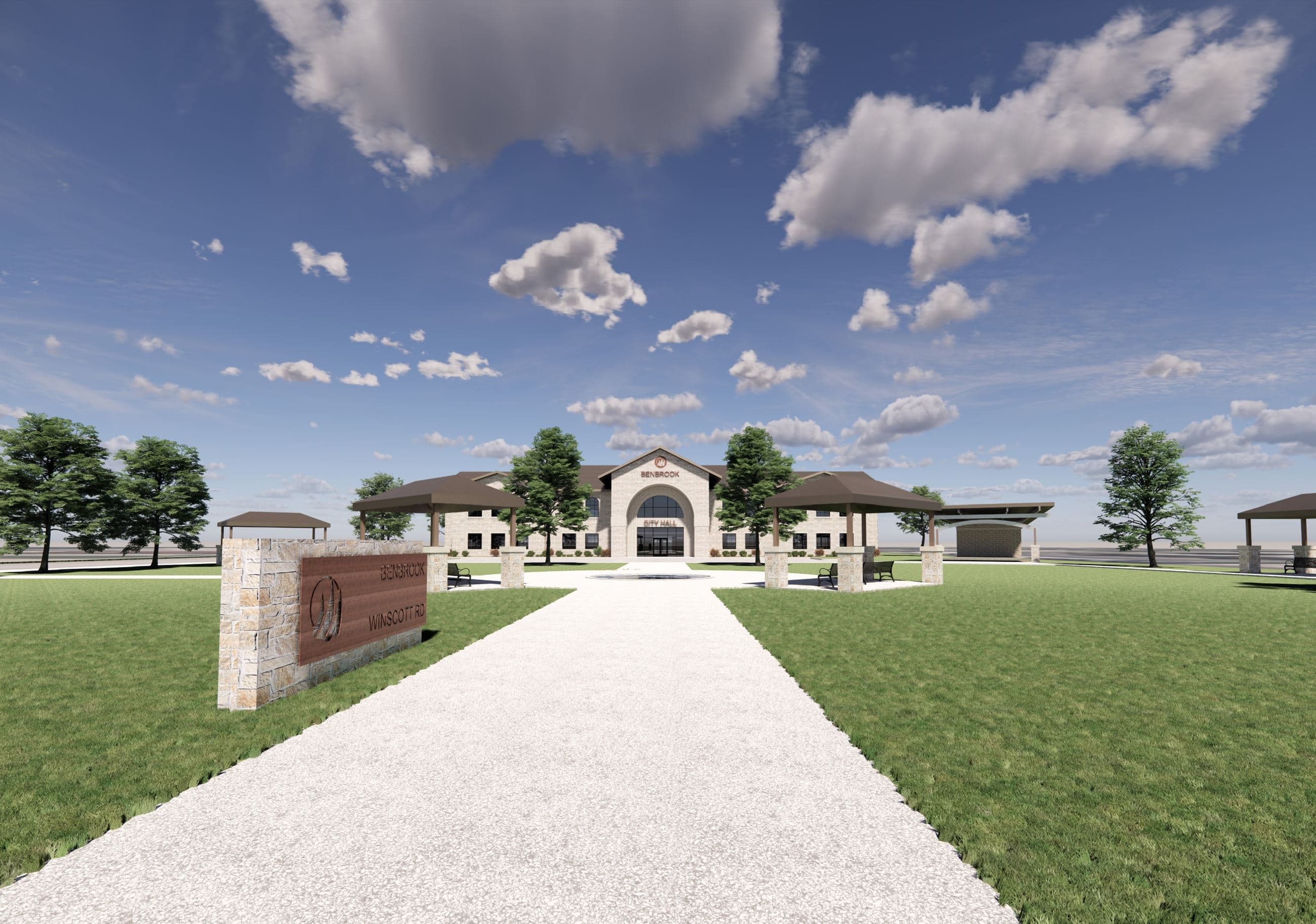 Artificial turf installation in Benbrook, TX